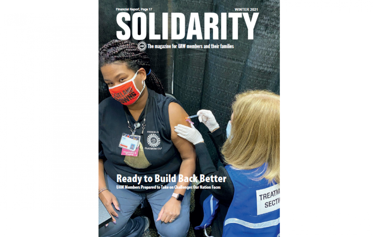 Solidarity Magazine Winter 2021